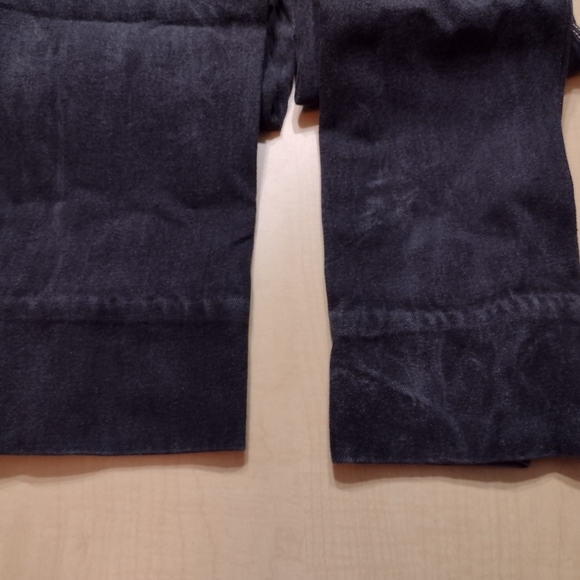 Vintage Gloria Vanderbilt High Rise Vintage 70's Black Gold Stitching Mom Jeans - Picture 12 of 15